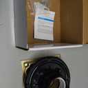 6-Inch Square Shower Drain, Brushed Gold Floor Drain with Flange, 304 Stainless Steel Bathroom 2-in-1 Tile Drain