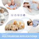 Heavy Absorbency Bed Pad, Washable and Reusable Incontinence Bed Underpads, 34"X36" (4 Pack), Waterproof Mattress Protector