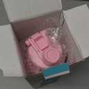 [2-IN-1 LID] Insulated Water Bottle with Silicone Boot (36hrs Cold/18hrs Hot) - DIY Stickers, Leakproof, BPA Free, 32 oz (Pink)