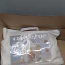 White Kids Play Tent for Girls: Hexagon Kids Indoor Outdoor Playhouse, Soft Peach Skin Fabric Castle Tent for Baby Toddler - Children Play House Toys for Birthday