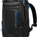 Backpack Cooler Insulated Leak Proof 30/45 Cans, 2 Insulated Compartments Thermal Bag, Portable Lightweight Beach Travel Camping Lunch Backpack for Men and Women (Black)