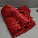 Bedsure GentleSoft Fleece Throw Blanket Red - 300GSM Christmas Blankets for Couch, Sofa, Bed, Soft Lightweight Plush Cozy Throws for Toddlers, 50x60 inches