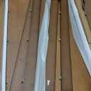 Gashell Wire Shelf Covers, Bamboo Wire Rack Covers for Pantry, Closet (5pcs, 30" W x 16" D)