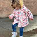 Arshiner Girl Baby Kid Waterproof Hooded Coat Jacket Outwear Raincoat Hoodies (Pink), Size: 1T