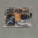 ATERCEL Workout Gloves for Men and Women, Exercise Gloves for Weight Lifting, Cycling, Gym, Training, Breathable and Snug fit (Medium, Black)