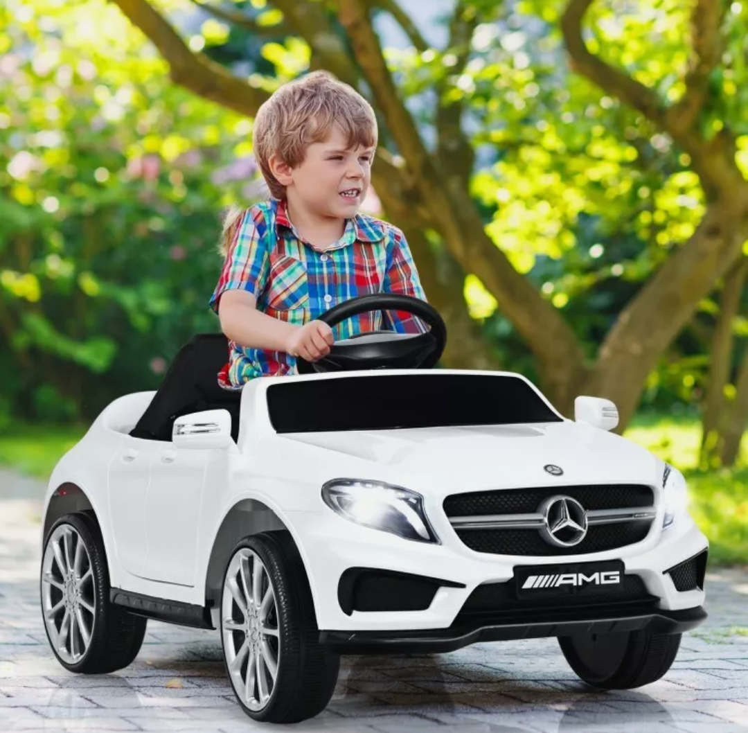 12V Battery Car Electric Ride On Car Children's Toy Cars Gift Kids w/LED Lights