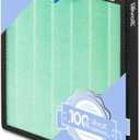 LEVOIT Vital 200S-P Replacement Filter,Genuine Air Purifier Filters, Supports HEPA Sleep Mode, High-Efficiency Activated Carbon for Removal of Smoke, Odor, Allergens, Pollen, Vital 200S-RF, 1 Pack