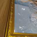 20x30 Ornate Gold Wood Frame, 30x20in Floral Picture Frames, 20 x 30inch Gallery Photo Pic Display with HD Plexiglass, 1.4in Widen 1in Thick, Horizontal Vertical Wall Display