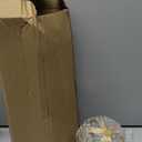 YIYA Gold Metal Decorative Sphere Set of 3 - Metal Band Decorative Ball - Modern Home Decor