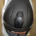 ORIGINE 3/4 Open Face Motorcycle Helmet with Double Visor for Scooters, DOT Approved, Large