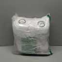 NICETOWN 100% Blackout Window Curtain Panels, Cold and Full Light Blocking Drapes with Black Liner for Nursery, 84 inches Drop Thermal Insulated Draperies (White, 2 Pieces, 52 Wide Each Panel)