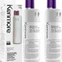 Kenmore Refrigerator Replacement 1, ,9930,9081 Water Filter, White, (2 PACKS)