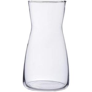 8 inch Clear Glass Flower Vases for Centerpiece Table Home Indoor Desk Decor,Ins Modern Boho Style Vase for Wedding Housewarming Gift