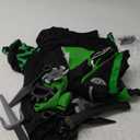 Spooktacular Creations Kids Ninja Costume, Child Boy Ninja Outfit Set, Halloween Costume for Toddler Themed Dress Up Party (Medium (8-10yr), Green)