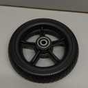 Alomejor Electric Scooter Tire, Puncture-Proof Solid Tire, Replacement Wheel, 6.5-inch for Urban Commuters, Adventure Enthusiasts, City, Daily Use