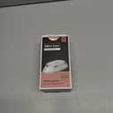 Newbealer Travel Iron with Dual Voltage - 120V/220V Lightweight Dry Iron for Clothes (No Steam), Non-Stick Ceramic Soleplate, 302 Heat Press Machine, w/Spray Bottle, Pouch & Silicone Stand (White)