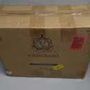 vancasso Bonita Dinnerware Set Blue Stoneware 12 Pieces Service for 4, Handpainted Spirals Pattern Stoneware Plates and Bowls Set (Service for 4 (12 pcs), Bonita Blue)