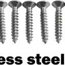 QCAA Adjustable Spring Hinge with Stainless Steel Screw, 3", Zinc, 4 Pack, Made in Taiwan