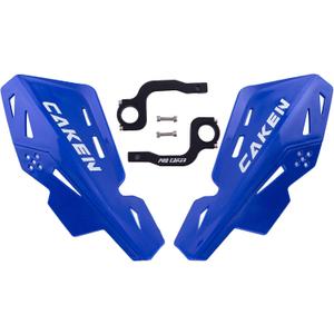 PRO CAKEN Universal 7/8" 22mm and 1 1/8" 28mm Handle Bar Hand Guards CNC Bracket for Dirt Bike Motocross ATV Scooter for CRF KLX KX LTR TRX SX SXF EXC XCW Grizzly Hawk 250 Bicycles-Blue
