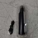 Ear and Nose Hair Trimmer for Men Women with Detachable Head, Professional Painless USB Rechargeable Nose Hair Trimmer, Powerful Motor and Washable Blades, Lightweight Black (Black Single-Piece)
