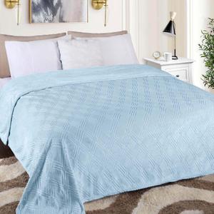 Superior Fleece Diamond Fluffy Blanket, Decorative Blankets for Bedroom, Sofa, Fuzzy, Plush, Soft, Cute Room Decor, Beautiful Cover, Comfort Essentials, Alaska Collection, Twin, Light Blue Superior Fleece Diamond Fluffy Blanket, Decorative Blankets for Bedroom, Sofa, Fuzzy, Plush, Soft, Cute Room Decor, Beautiful Cover, Comfort Essentials, Alaska Collection, Twin, Light Blue