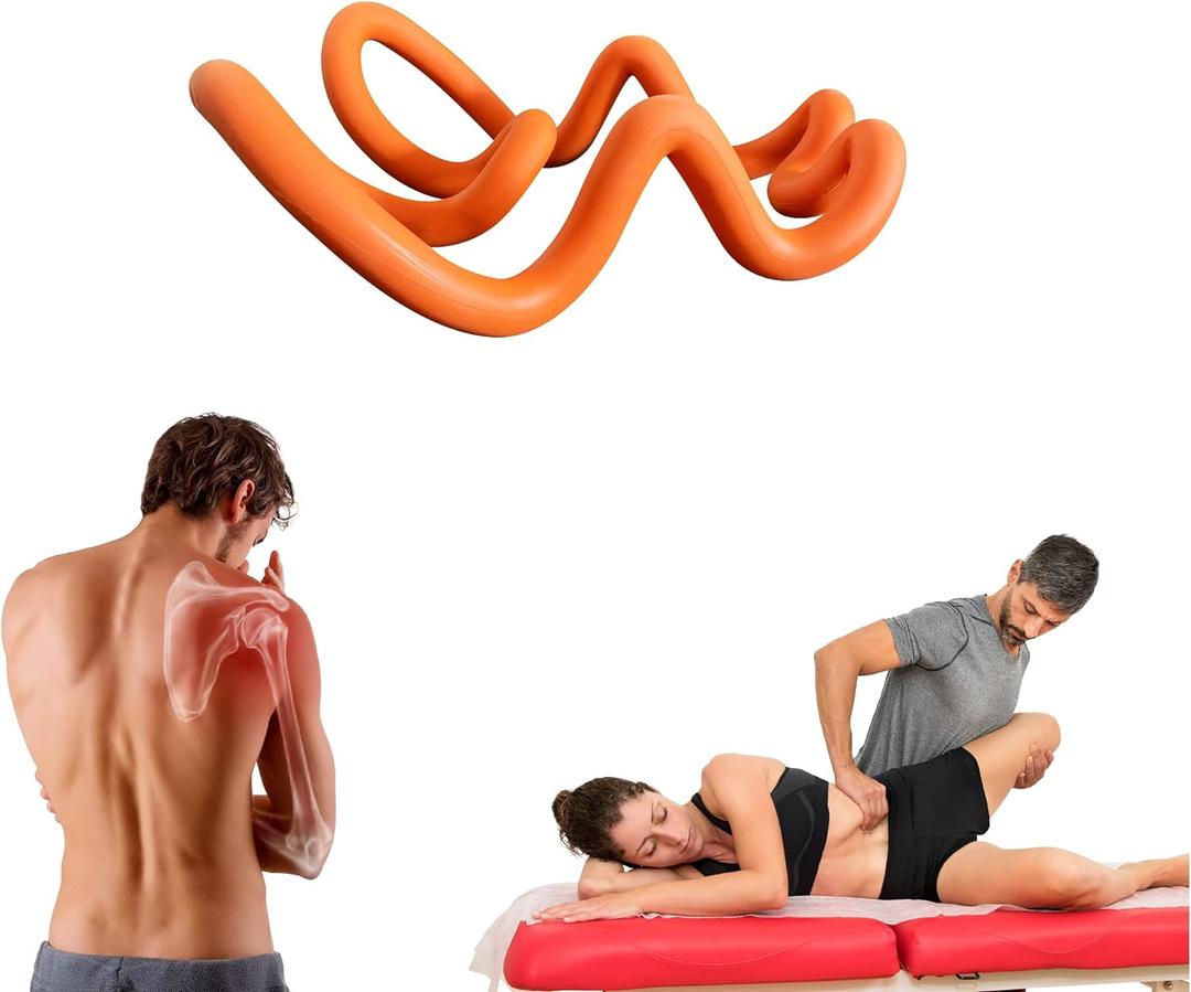 Shoulder Deep Tissue Massager, Myofascial Trigger Point Relieve Scapular Pain, Upper Back Pain, Release Psoas & Levator Scapulae,Pelvis Pain, Hip Flexor Pain