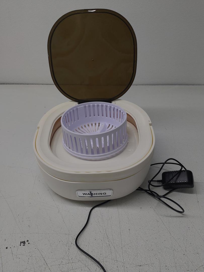 Portable Washing Machine 18L, Folding Mini Washer with 3 Modes Deep Cleaning of underwear, baby clothes, Foldable Washing Machine for Apartments, Camping,Travel (Light Brown)