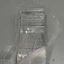 HEMOTON Automatic Bird Feeder for Parrots and Finches Indoor Cage Food Dispenser with Anti-Spill Design Plastic Reusable Bird Food Container