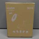 [Built-in Apps & 2025 Upgraded] Mini Projector with WiFi 6 and Bluetooth 5.4 Support 4K 1080P Auto Keystone 180° Rotatable Projector Portable Compatibile with HDMI/TV Stick/Memory Stick/Laptop, Dark