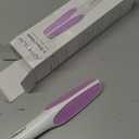 AprElm 3-Sided Glass Foot Callus Remover, Professional 3-in-1(Coarse, Medium, Fine) Foot File, Pedicure Tools for Feet Hard Skin Smooth Polishing (Pink)