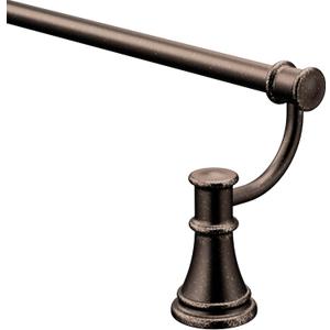 Moen YB6418ORB Belfield 18-Inch Bathroom Towel Bar, Oil Rubbed Bronze
