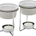 Prepworks by Progressive Ceramic Butter Warmer Fondue Set