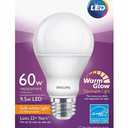 Philips  LED A19 E26 SW 60W 1Pack