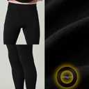 LAPASA Men's 100% Merino Wool Underwear Base Layer Lightweight Thermal Pants Activewear Long John Bottom Warm Soft Winter M30 Small Black