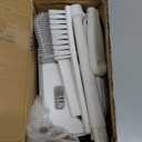 MOUMOUTEN Toilet Brush Set, Bathroom Accessories, Toilet Bowl Cleaners, Deep Cleansing Multifunctional Hanging Toilet Brush Set for Bathroom(Pearl White)