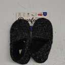 Dearfoams For Kids Memory Foam Size 2/3 Black