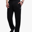 Champion Men's Pants, Lightweight Open-Hem Lounge Pants for Men, Jersey Pants  , L Tall