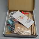 Tiny Land Wooden Train Set for Toddler - 39 Pcs- with Wooden Tracks Compatible with Major Brands - Expandable, Changeable-Train Toy for 3 4 5 Years Old Girls & Boys