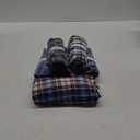 Different Touch Men's True Big and Tall USA Classic Design Plaid Woven Boxer Shorts Underwear (6 Pack) (5X-Large)