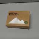 2-Pack Organic Bassinet Sheets for Girls, Boys - 100% Cotton Bassinet Mattress Sheets Compatible with Halo Bassinest Swivel Sleeper,Graco,Baby Delight,Chicco,Unisex Fitted Bassinet Sheets(Soft White)