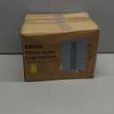 Mattress Vacuum Cleaner, 17Kpa 650W Bed Vacuum Cleaner, 273nm UV-C Light & Ultrasonic 145F Heating, 80000 RPM/Min Brushroll Rotation, Wide Suction Port for Pillows Cribs Sofa, Black Corded