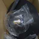 Aqonsie Solar Barn Light Outdoor with 3 Lighting Modes & Motion Sensing, Wall Mount Vintage Light, Waterproof Wall Light for Barn, Shed, Chicken coop, Porch, Patio (Black (1 Pack))