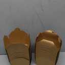 50 PCS 30 Oz Microwave Safe Kraft Paper Takeout Containers - Leak & Oil Resistant Disposable Lunch Boxes for Home Restaurant & Party Gatherings