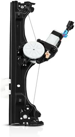 SCITOO Power Window Regulator with Motor for Fiat for 500 | For 2012-2019 For Fiat For 500 Front Left Driver Side|2 Pins Motor| Replaces OE# 751-648