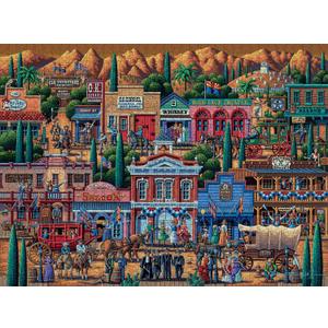 Buffalo Games - Eric Dowdle - Tombstone - 1000 Piece Jigsaw Puzzle for Adults -Challenging Puzzle Perfect for Game Nights - Finished Size is 26.75 x 19.75