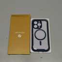 Miracase Magnetic for iPhone 16 Pro Case Full-Body Phone with Built-in Glass Screen Protector, [Compatible with MagSafe] Military Drop Proof 16 Pro Cover Bumper 6.3 inch, Blue