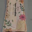 10 Inch Colored Taper Candles for Religious and Spiritual Settings, 12 Pack Unscented Candlesticks for Holiday, Seasonal Celebration and Home Decoration