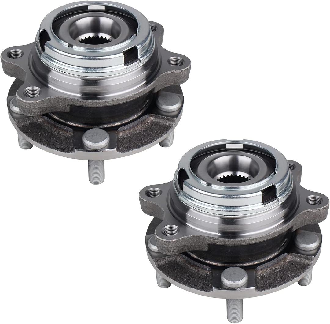 PAROD Pair 513310 Front Wheel Hub & Bearing Assembly Compatible with Nissan Murano 2003-2007, Quest 2004-2009 5Lugs