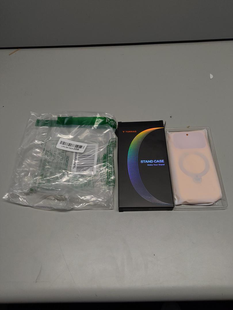 TORRAS Q3 Silicone 360 Spin for iPhone 17 Pro Case with Stand, Fit for MagSafe, Magnetic Ring Stand with Camera Control, Liquid Silicone Rubber Soft Phone Case for iPhone 17 Pro 6.3'', Pastel Orange