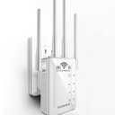 WiFi Extender Signal Booster for Home,Up to 10000 Sq.ft Coverage,WiFi Booster,WiFi Repeater,Wireless Internet Booster,WiFi Amplifier,WiFi Extender with Ethernet Port,Support 150+ Devices